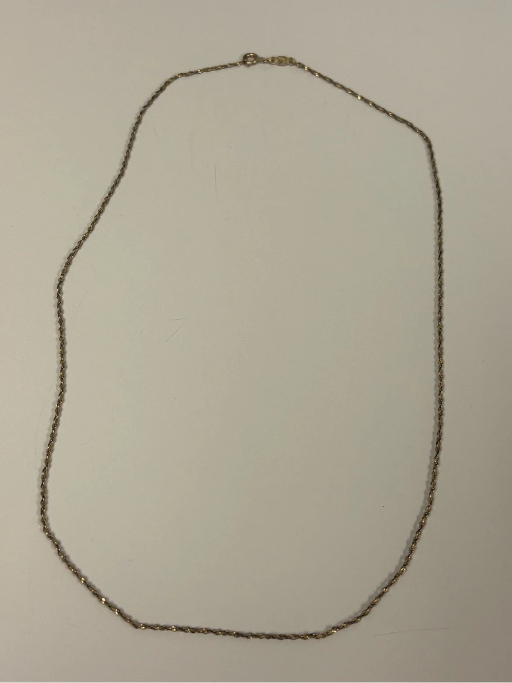 Gold-Tone Chain Necklace